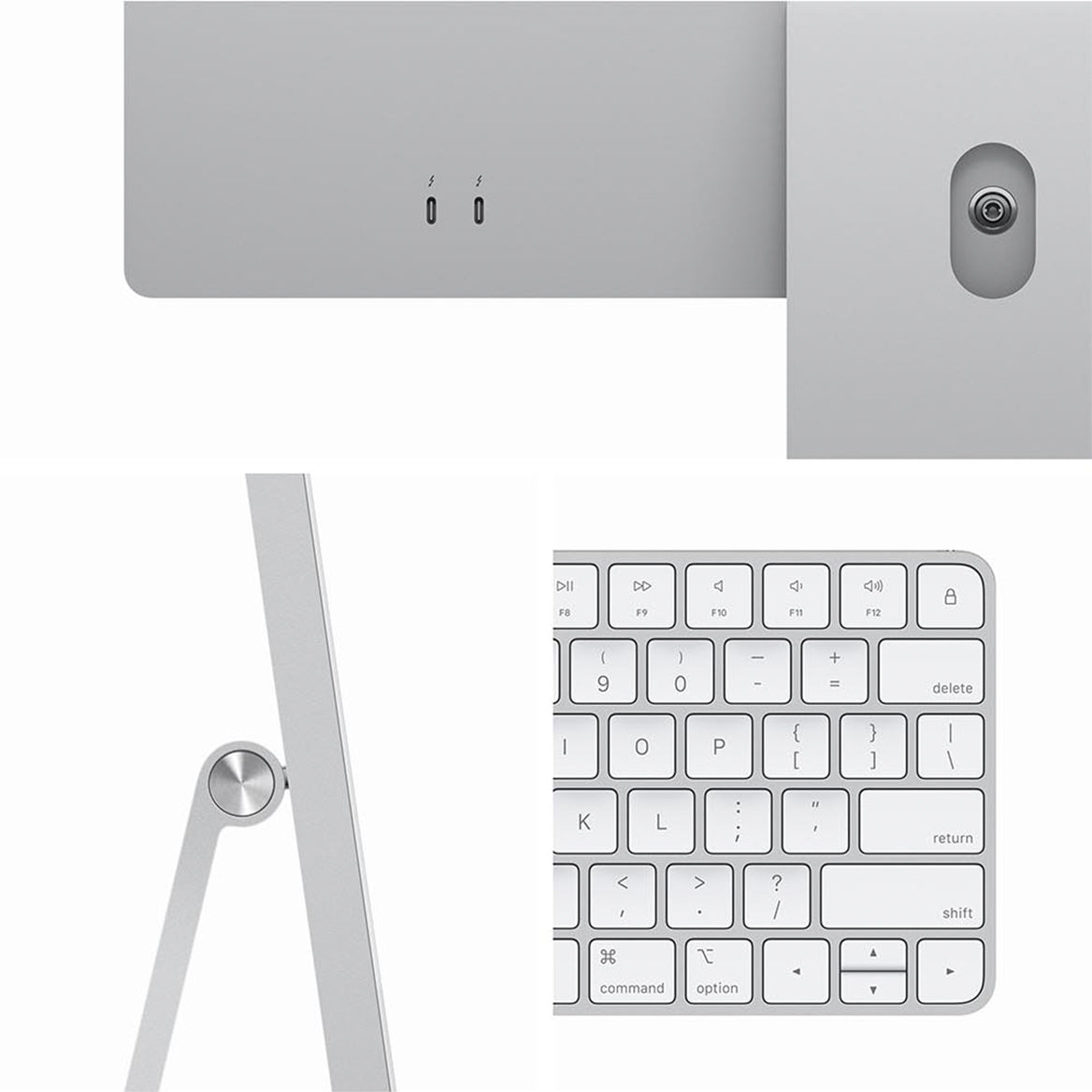 {{ variant }iMac 24 inci (M1, Dua Port, 2021)24-inch iMac with Retina 4.5K display: Apple M1 chip with 8‑core CPU and 7‑core GPU, 256GB