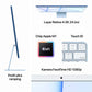 {{ variant }iMac 24 inci (M1, Dua Port, 2021)24-inch iMac with Retina 4.5K display: Apple M1 chip with 8‑core CPU and 7‑core GPU, 256GB
